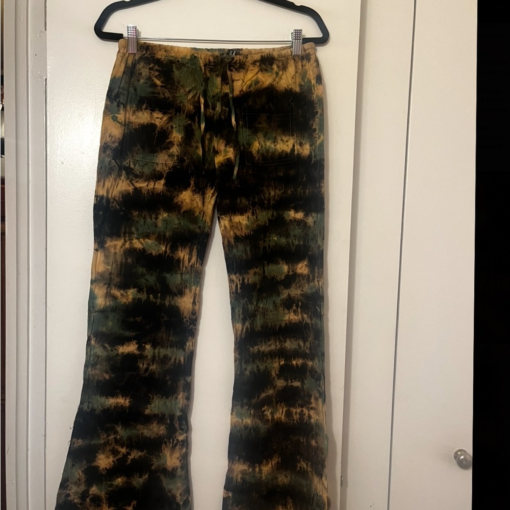 Jayli Multicolor Tie-Dye Pants
